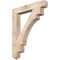 Ekena Millwork Merced Arts & Crafts Smooth Bracket, Douglas Fir, 5 1/2"W x 40"D x 48"H BKT06X40X48MRC03SDF - alternate 1